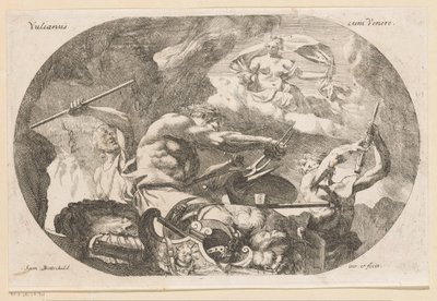 Vulcanus en Venus door Samuel Bottschild