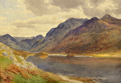 Crummock Water, Cumberland door Samuel Bough