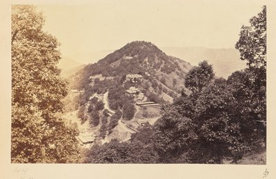 Simla; Elysium Hill door Samuel Bourne