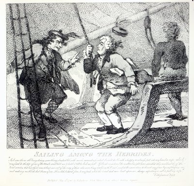 Zeilen tussen de Hebriden uit 