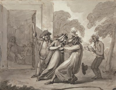 De strijd van de deugd door Samuel Collings