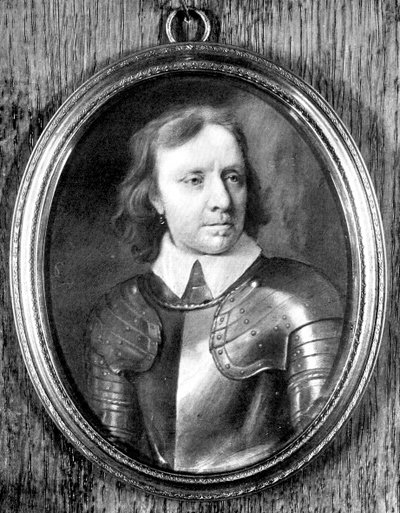 Oliver Cromwell 1599-1658, Lord Protector van Engeland, 1899 door Samuel Cooper