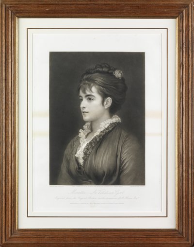 Moretta - Een Venetiaans Meisje door Samuel Cousins