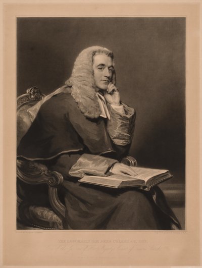 Sir John Taylor Coleridge door Samuel Cousins