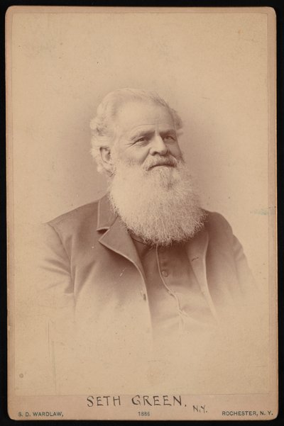 Portret van Seth Green 1817-1888, 1886 door Samuel D Wardlaw
