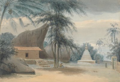 Een scène tussen Galle en Matura, ongeveer zes mijl van Galle door Samuel Daniell