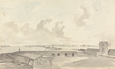 Fort William, Calcutta door Samuel Davis