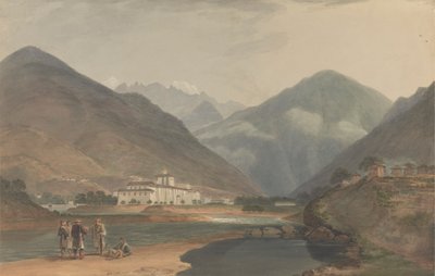 De Voormalige Winterhoofdstad van Bhutan in Punakha Dzong door Samuel Davis