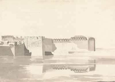 De noordpoort bij Tansin door Samuel Davis