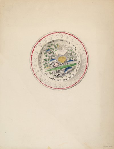 Bord, 1935-1942 door Samuel Faigin