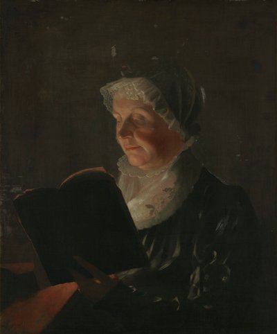Bij kaarslicht door Samuel Finley Breese Morse