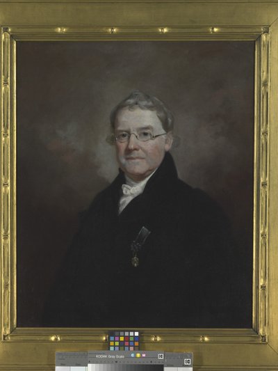 Portret van Dr. James E. B. Finley door Samuel Finley Breese Morse