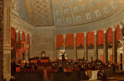 Het Huis van Afgevaardigden door Samuel Finley Breese Morse