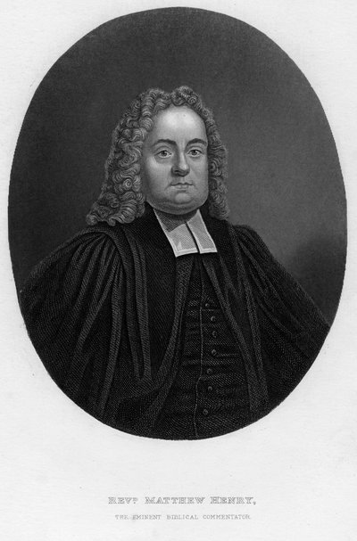 Matthew Henry, Engels bijbelcommentator en geestelijke, 19e eeuw door Samuel Freeman