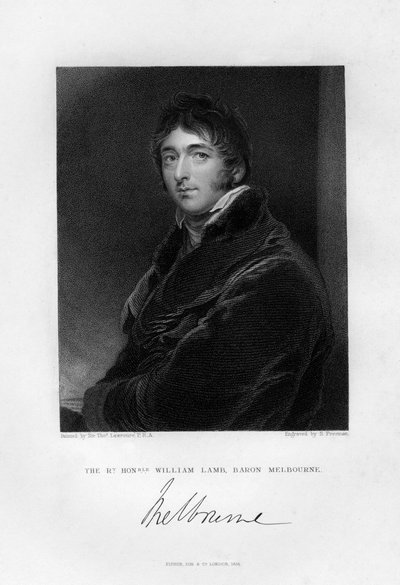 William Lamb 1779-1848, 2e burggraaf Melbourne, 1836 door Samuel Freeman