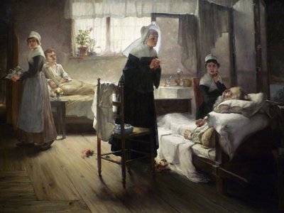 Evangeline ontdekt haar verloofde in het ziekenhuis door Samuel G. Richards