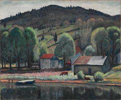 Eddyville door Samuel Halpert
