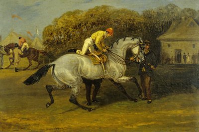 Jockey die Opstijgt door Samuel Henry Alken