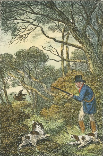 Houtsnip Jacht, 1819 door Samuel Howitt
