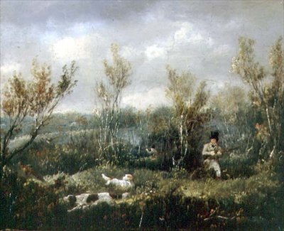 Fazantenjacht door Samuel John Egbert Jones
