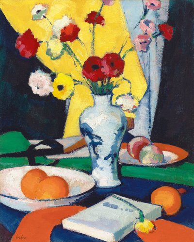 Ranunculus, ca. 1921 door Samuel John Peploe