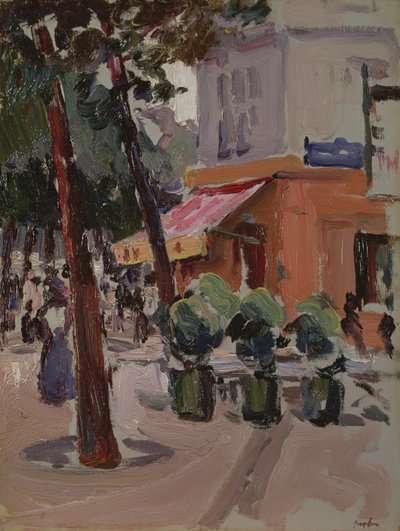De Luxemburgse Tuinen door Samuel John Peploe