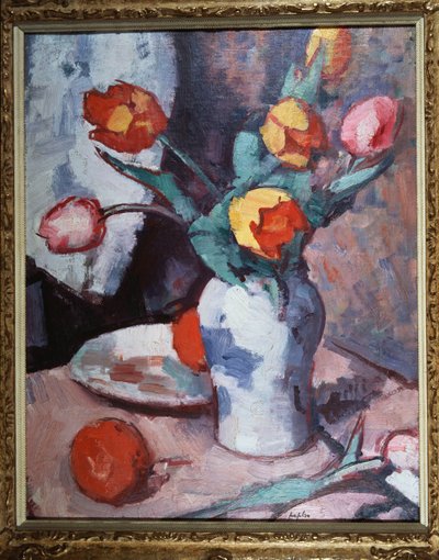 Tulpen, ca. 1928 door Samuel John Peploe