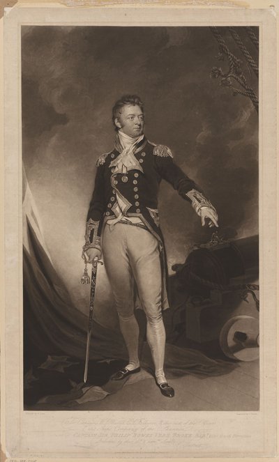 Sir Philip Bowes Vere Broke 1776-1841, 1816 door Samuel Lane