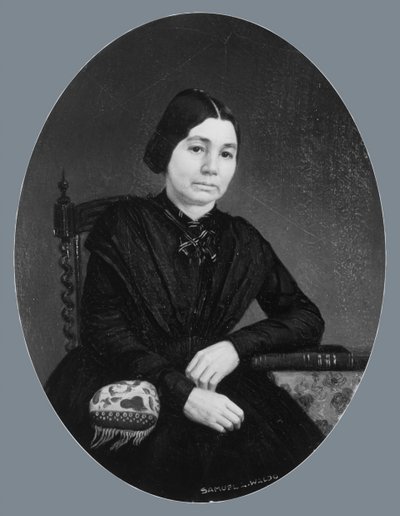 Portret van een Dame, ca. 1850 door Samuel Lovett Waldo