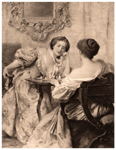 De Schaakspelers, 1903 door Samuel Melton Fisher