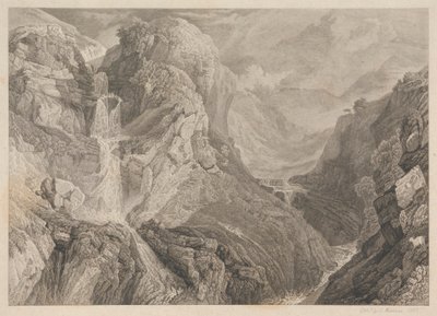 Moss Dale Waterval door Samuel Middiman