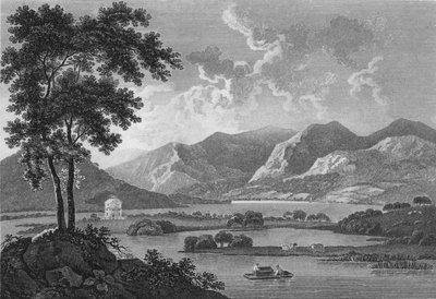 Winnandermere - Meer, 1784 door Samuel Middiman