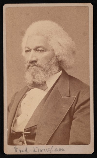 Portret van Frederick Douglass 1817-1895 door Samuel Montague Fassett