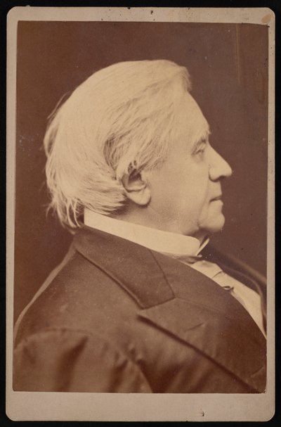 Portret van Joseph Henry 1797-1878, december 1875 door Samuel Montague Fassett
