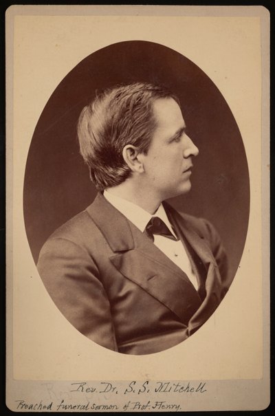 Portret van ds. Samuel Swain Mitchell door Samuel Montague Fassett
