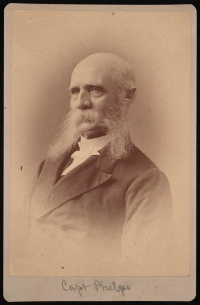 Portret van Seth Ledyard Phelps 1824-1885, 1878 door Samuel Montague Fassett