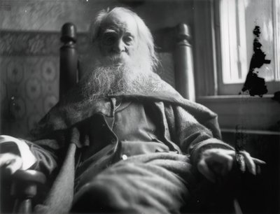 Walt Whitman in Camden, N.J. door Samuel Murray