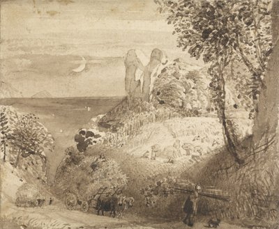 Een Pastorale Scène door Samuel Palmer