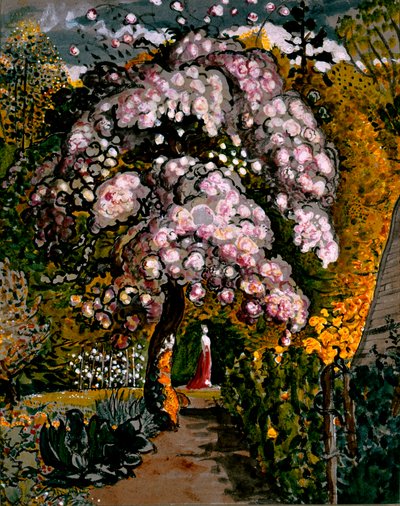 In Shoreham Garden door Samuel Palmer door Samuel Palmer