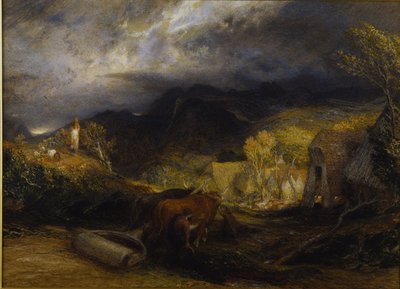 Ochtend door Samuel Palmer