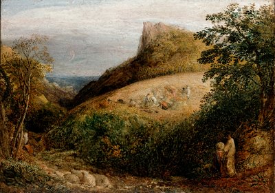 Pastorale Scene, ca. 1833-1835 door Samuel Palmer