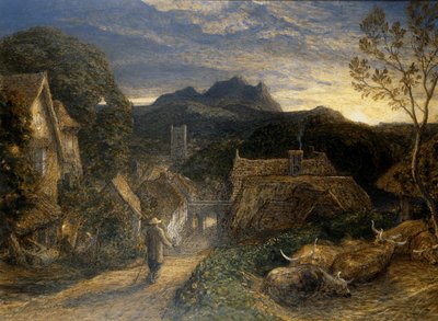 De Klokkenluider door Samuel Palmer