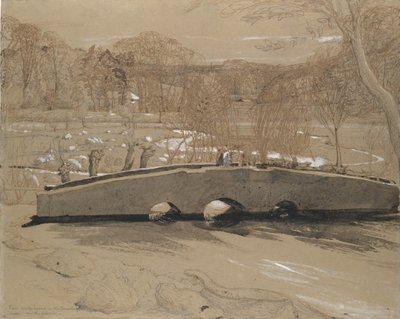 De Brug bij Shoreham door Samuel Palmer