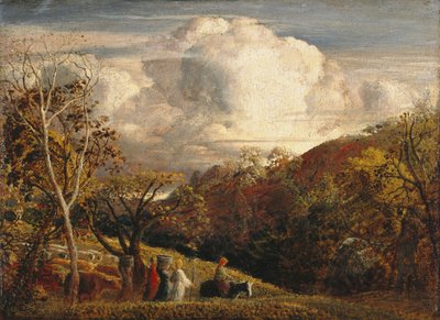 De Heldere Wolk door Samuel Palmer