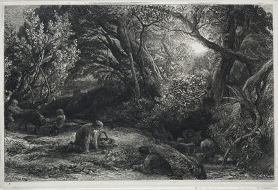 De ochtend van het leven door Samuel Palmer