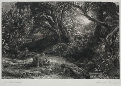 De ochtend van het leven door Samuel Palmer