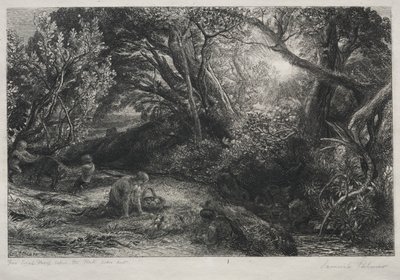 De ochtend van het leven door Samuel Palmer