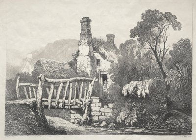 Een Serie Oude Gebouwen en Landelijke Huisjes in het Noorden van Engeland: Bij Byland door Samuel Prout