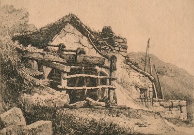 Bij Tintagel door Samuel Prout
