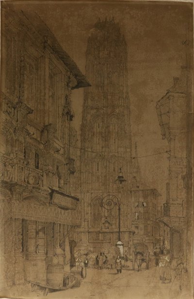 Rouen door Samuel Prout